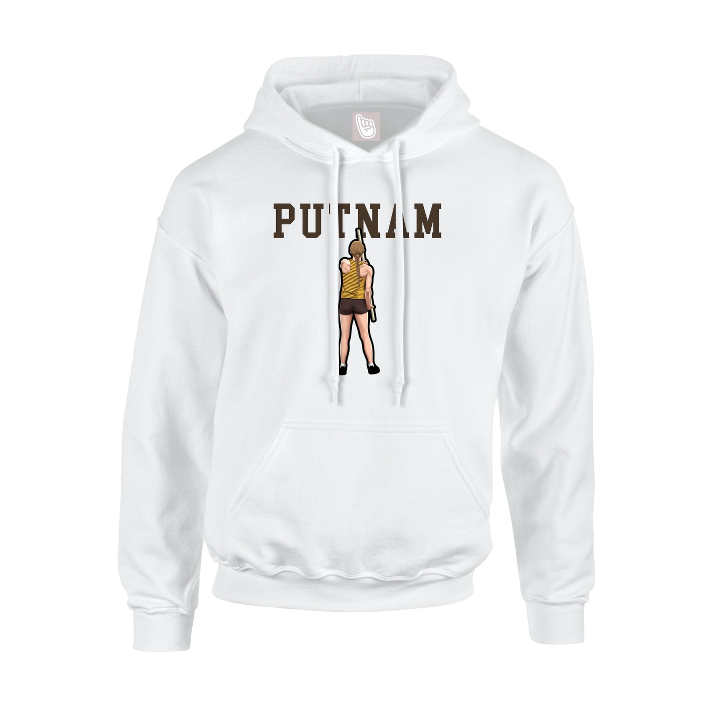 Youth Hoodie — Shirsey in White