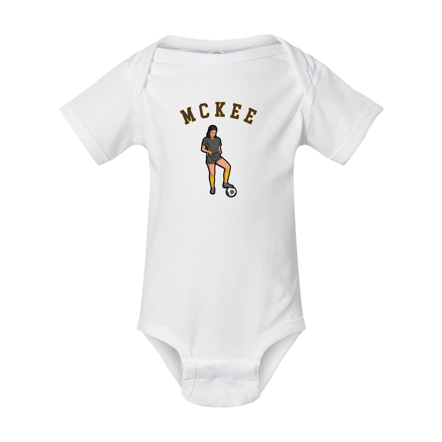 Baby Onesie — Shirsey Arch in White