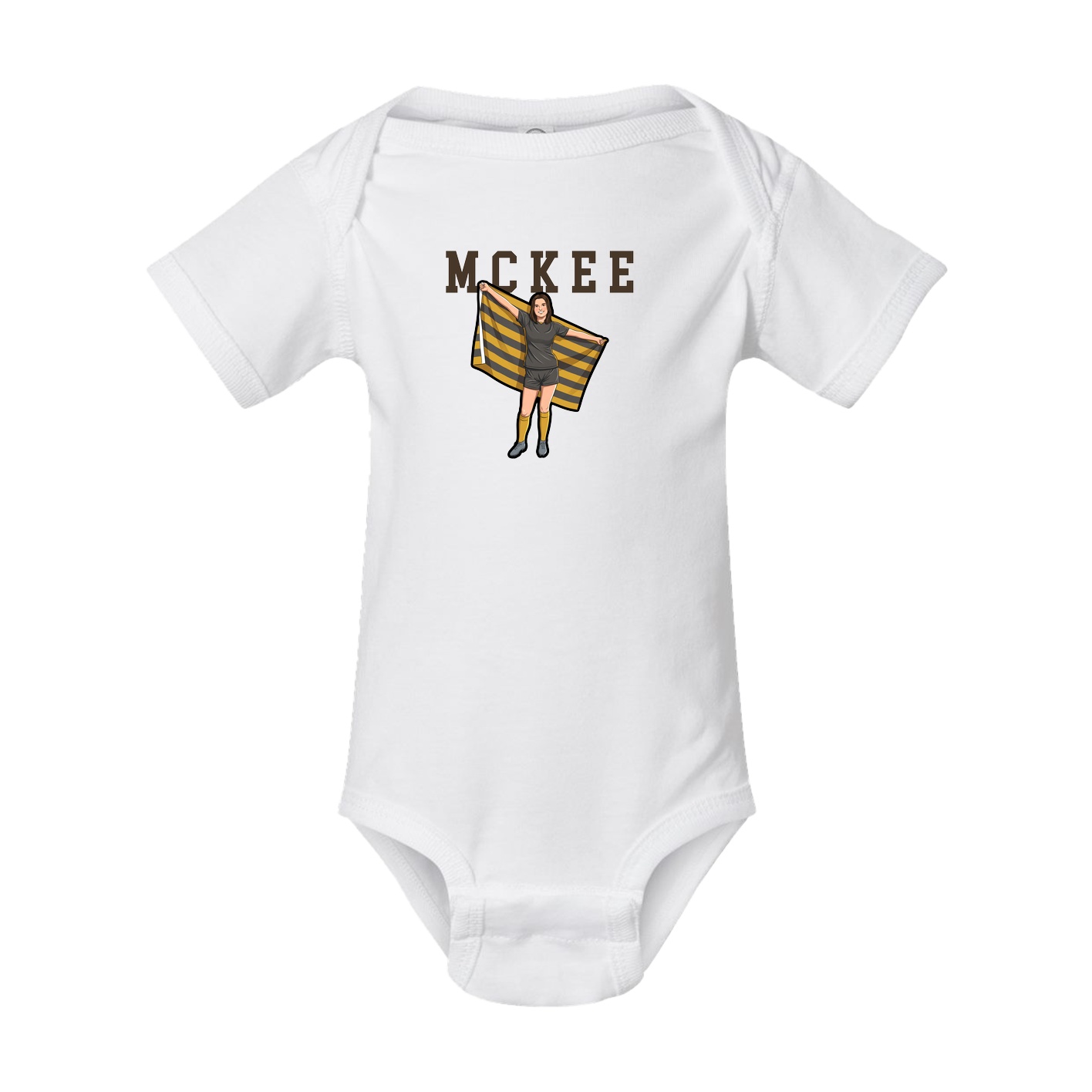 Baby Onesie — Shirsey in White