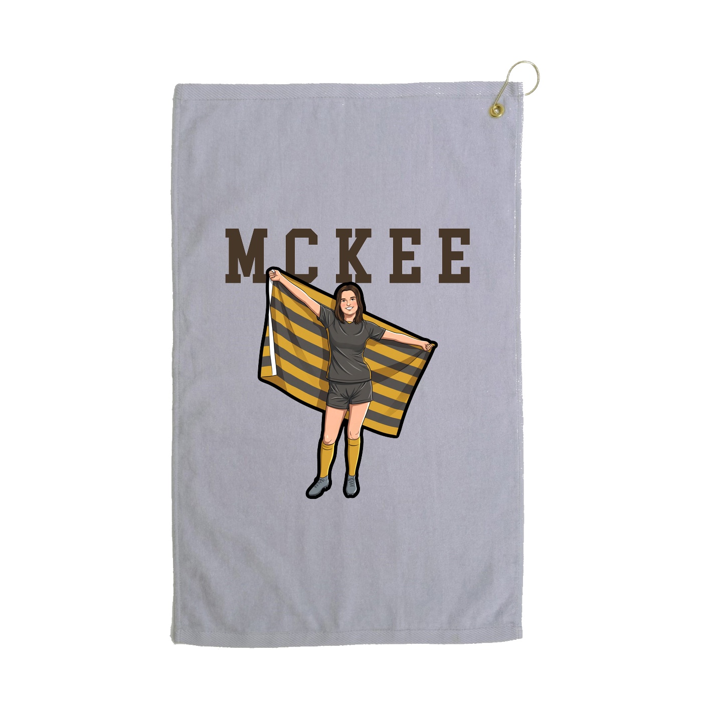 Golf Towel — Shirsey in Grey