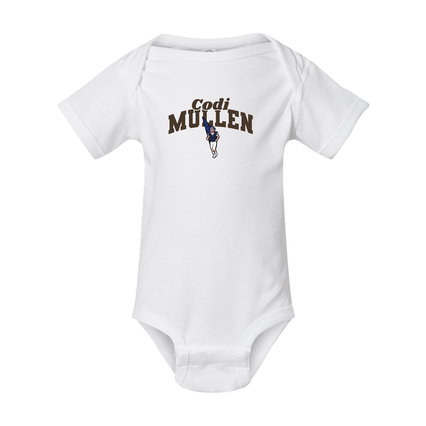 Baby Onesie — Signature Arch in White