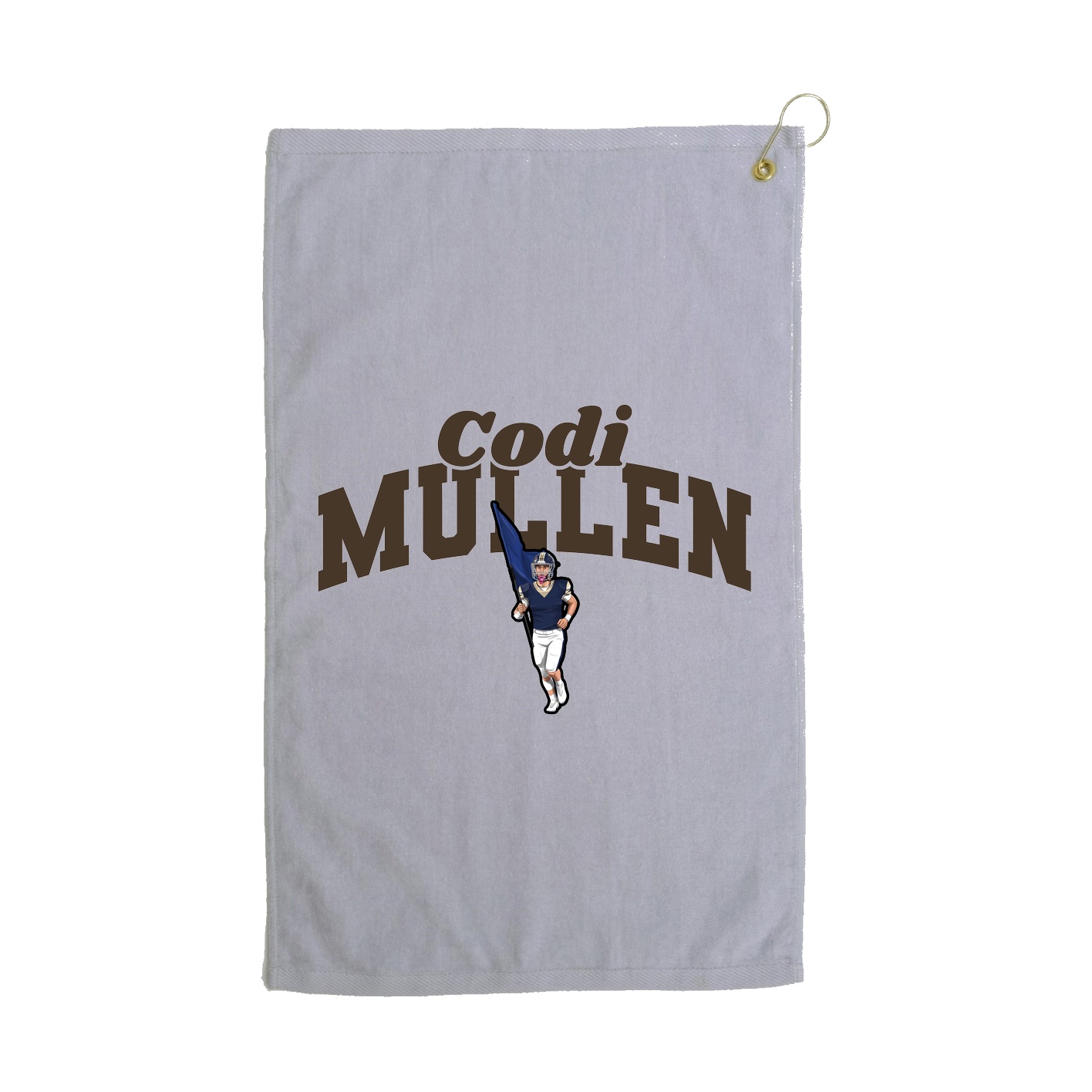 Golf Towel — Signature Arch in Grey