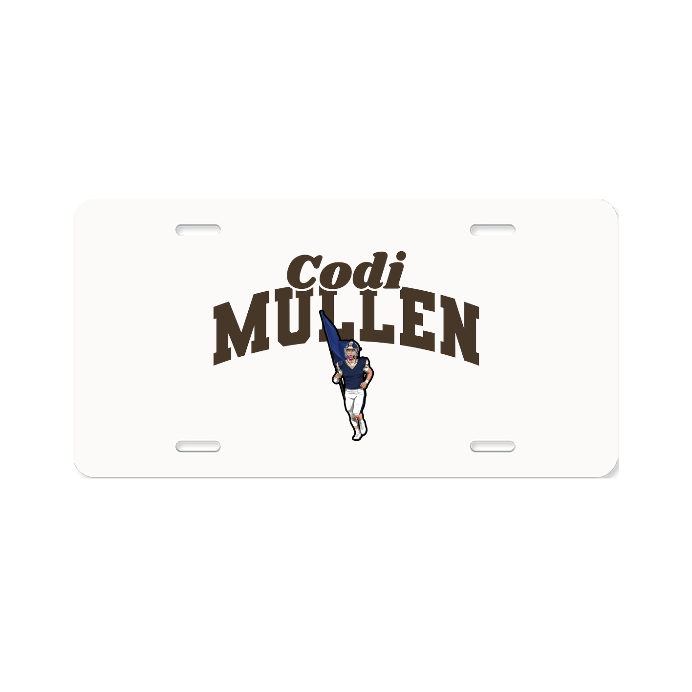 License Plate — Signature Arch in Classic