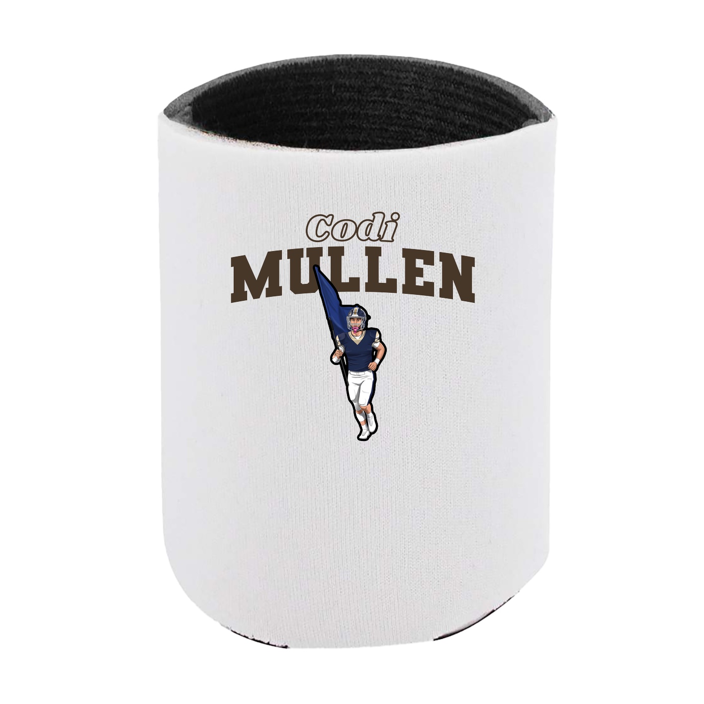 Can Holder — Name Arch in White