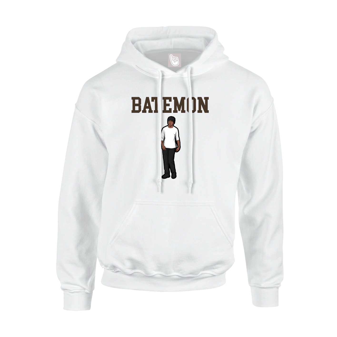 Hoodie — Shirsey in White