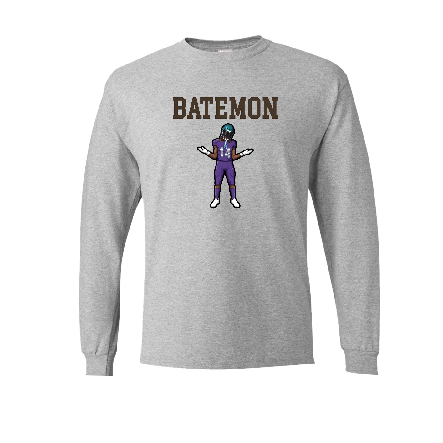 Long Sleeve Tee — Shirsey in Grey