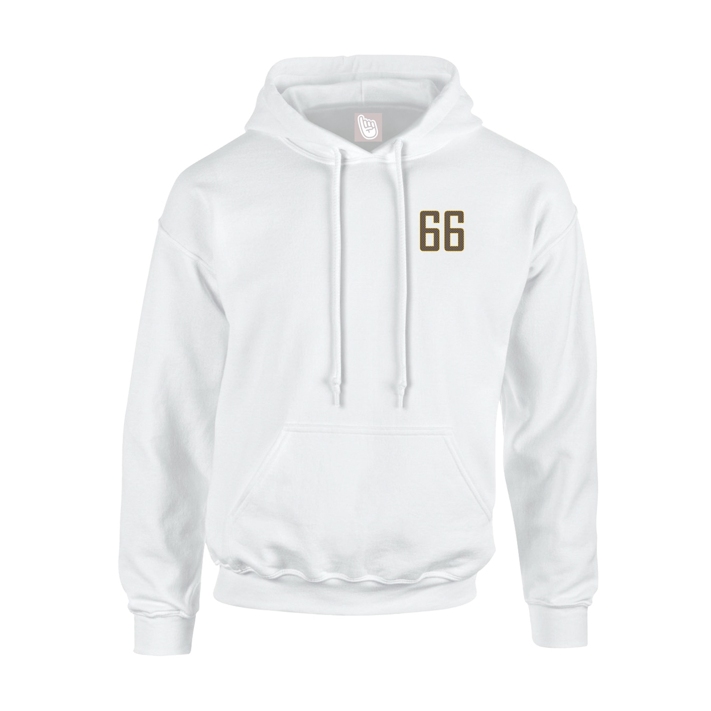 Youth Hoodie — Front Shirsy in White