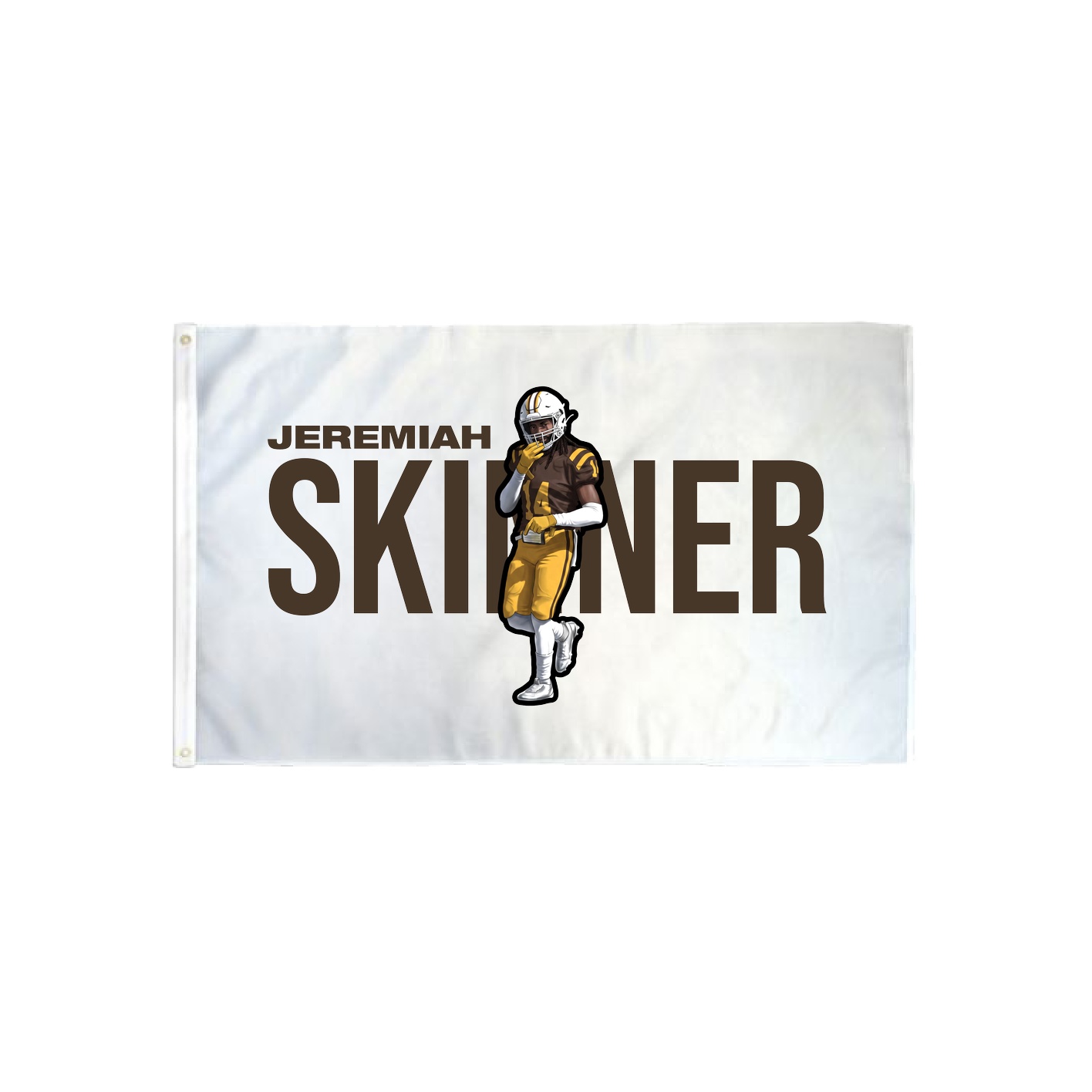 3x5 Flag — Player Name in Classic