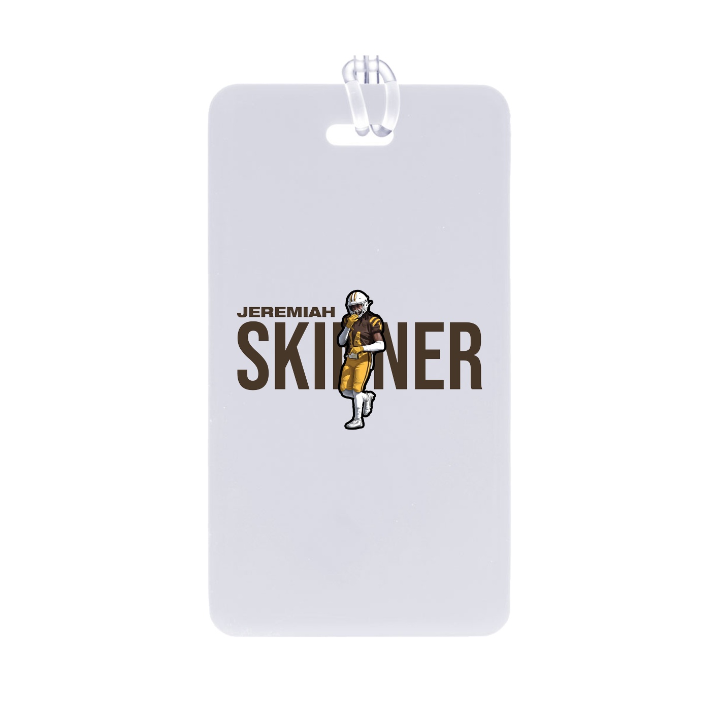Bag Tag — Player Name in Classic
