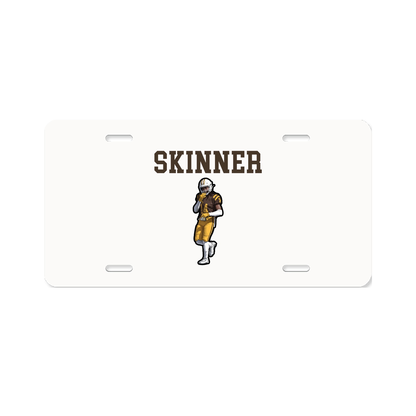 License Plate — Shirsey in Classic