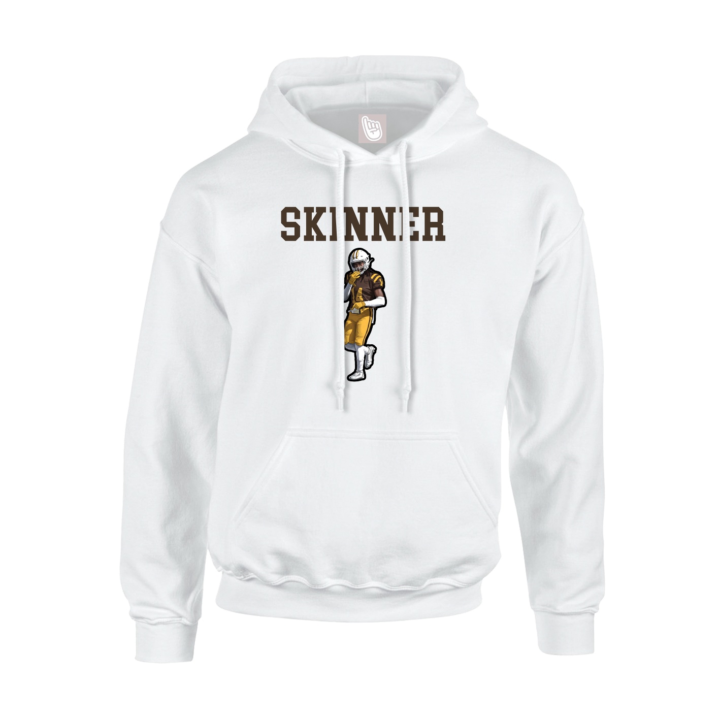 Youth Hoodie — Shirsey in White