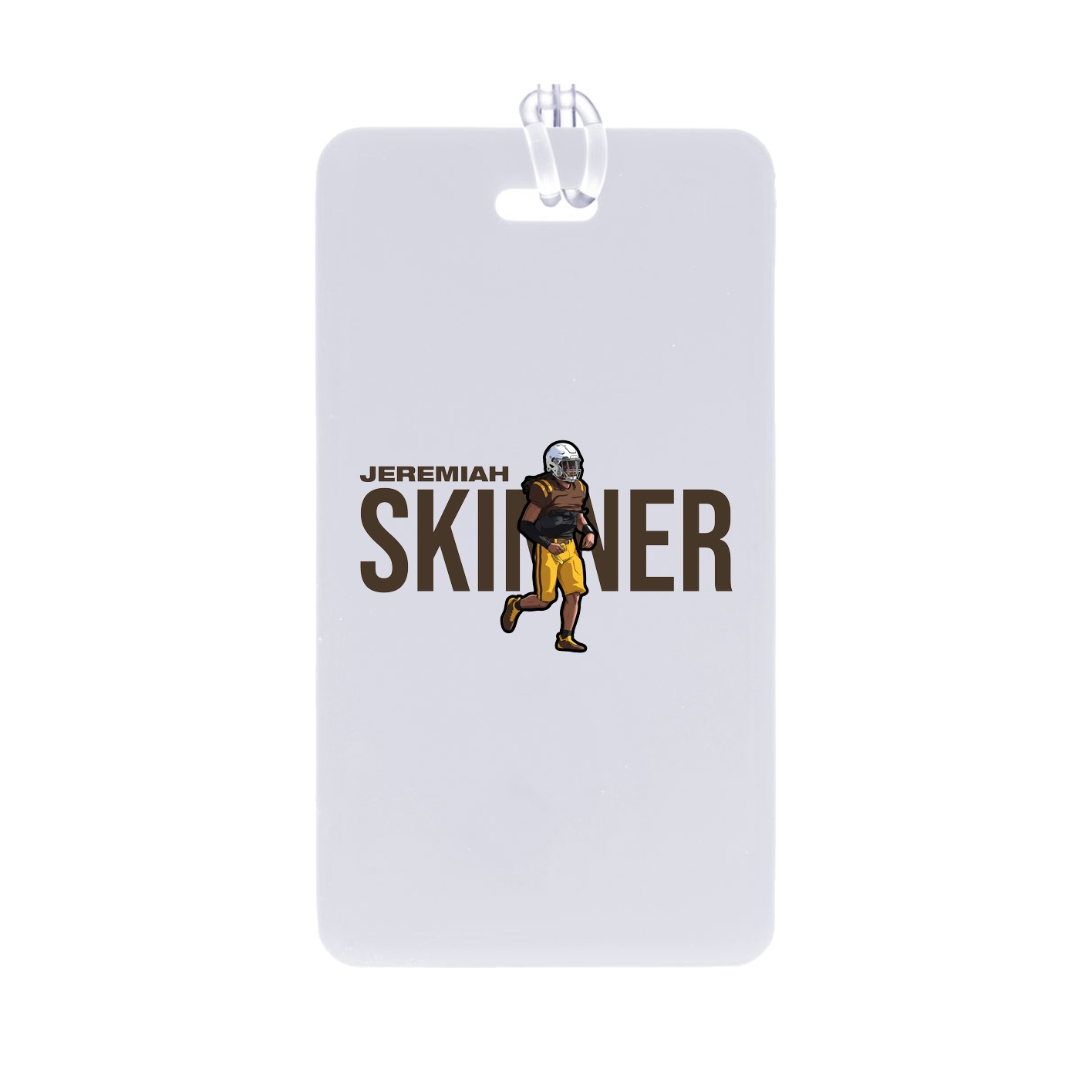 Bag Tag — Player Name in Classic