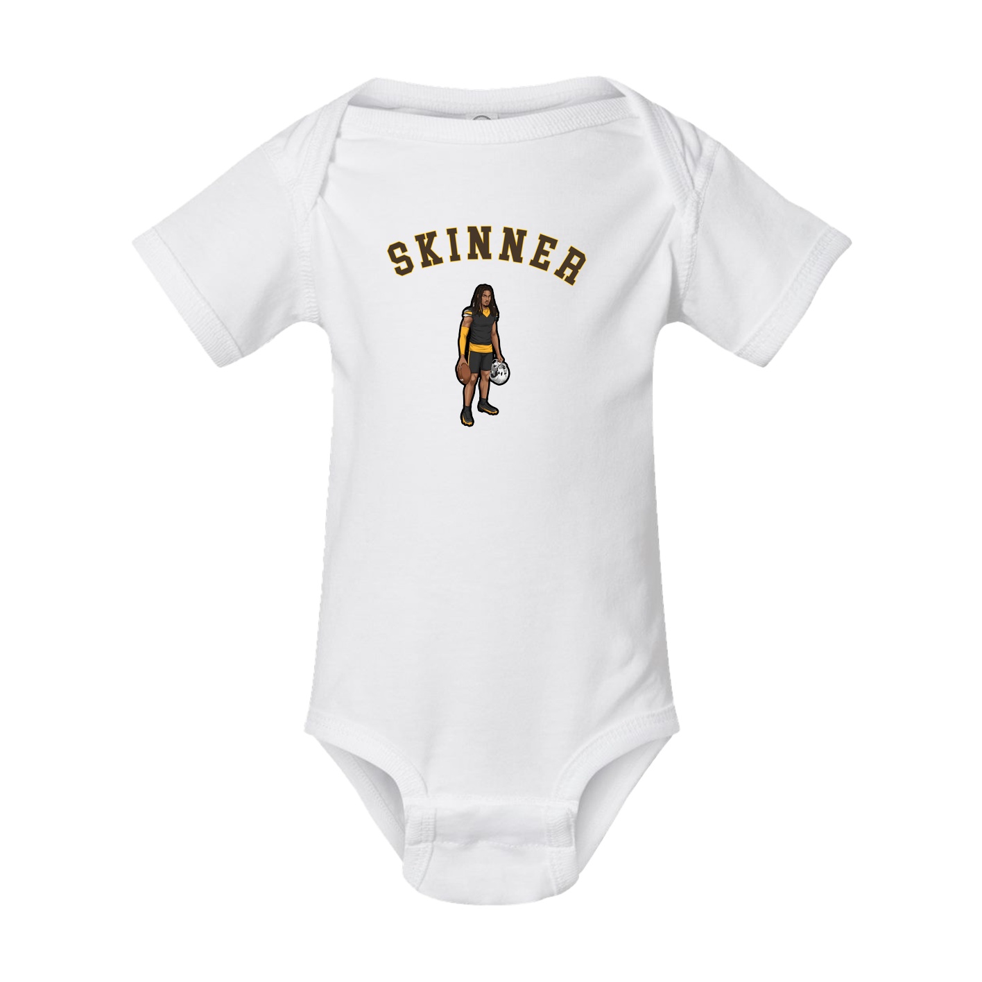 Baby Onesie — Shirsey Arch in White