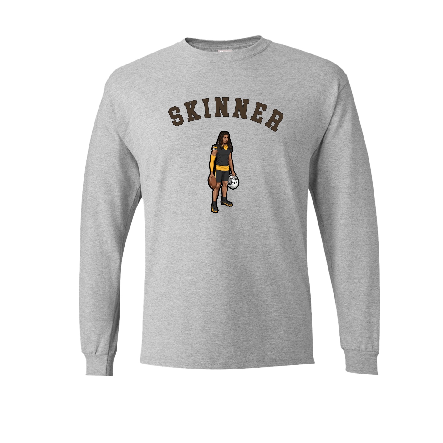 Long Sleeve Tee — Shirsey Arch in Grey