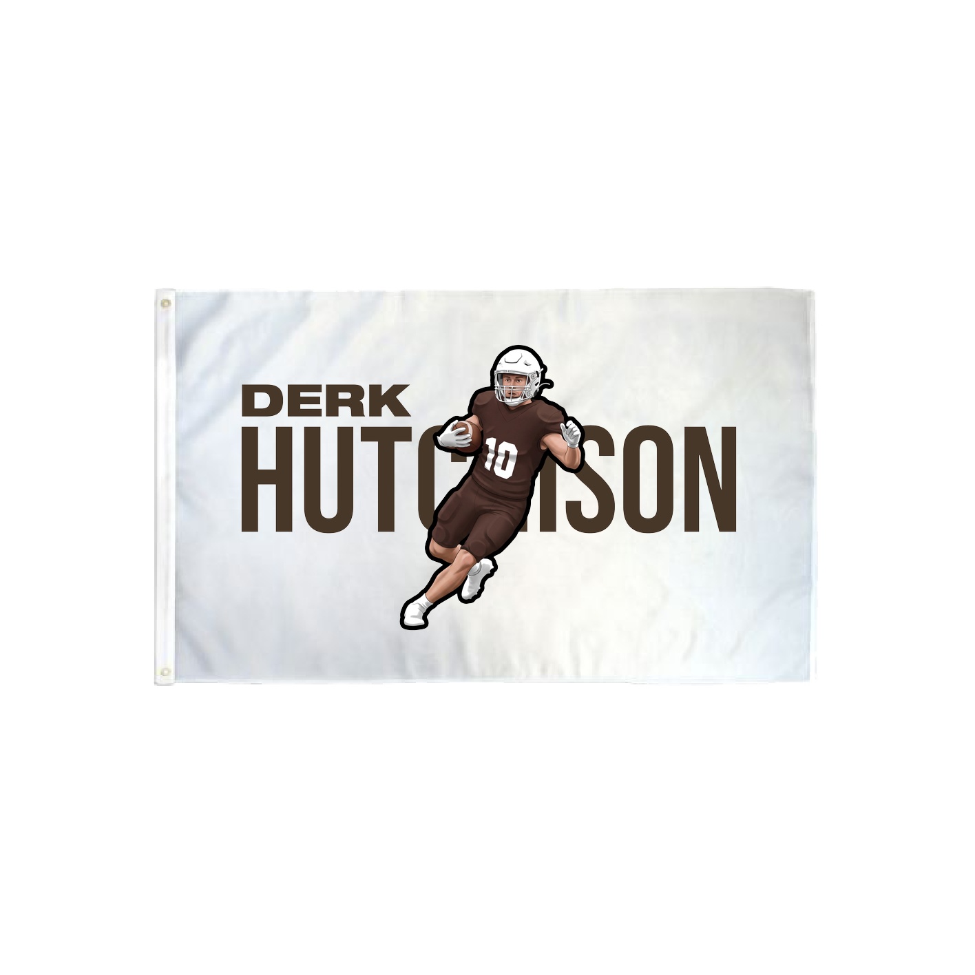 3x5 Flag — Player Name in Classic