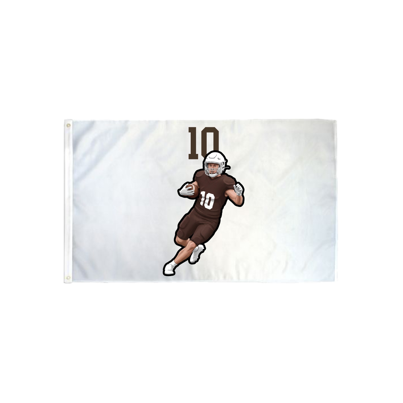 3x5 Flag — Number Top in Classic