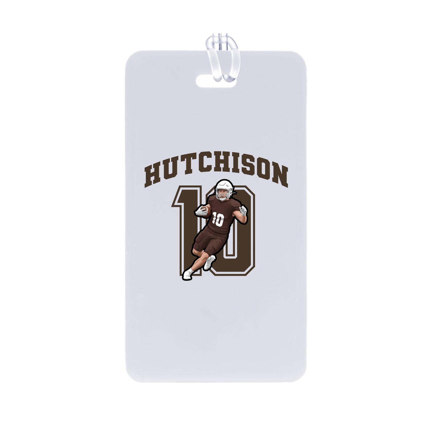 Bag Tag — Number in Classic
