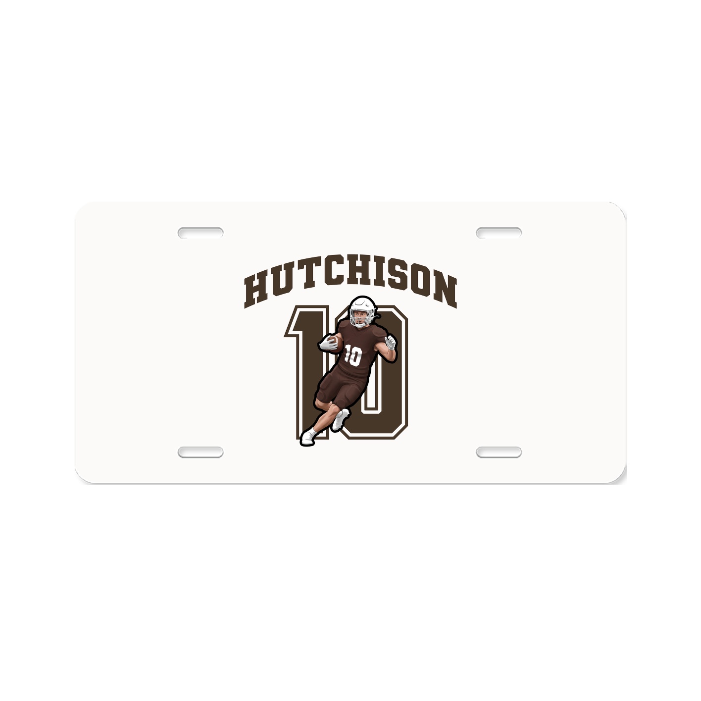 License Plate — Number in Classic
