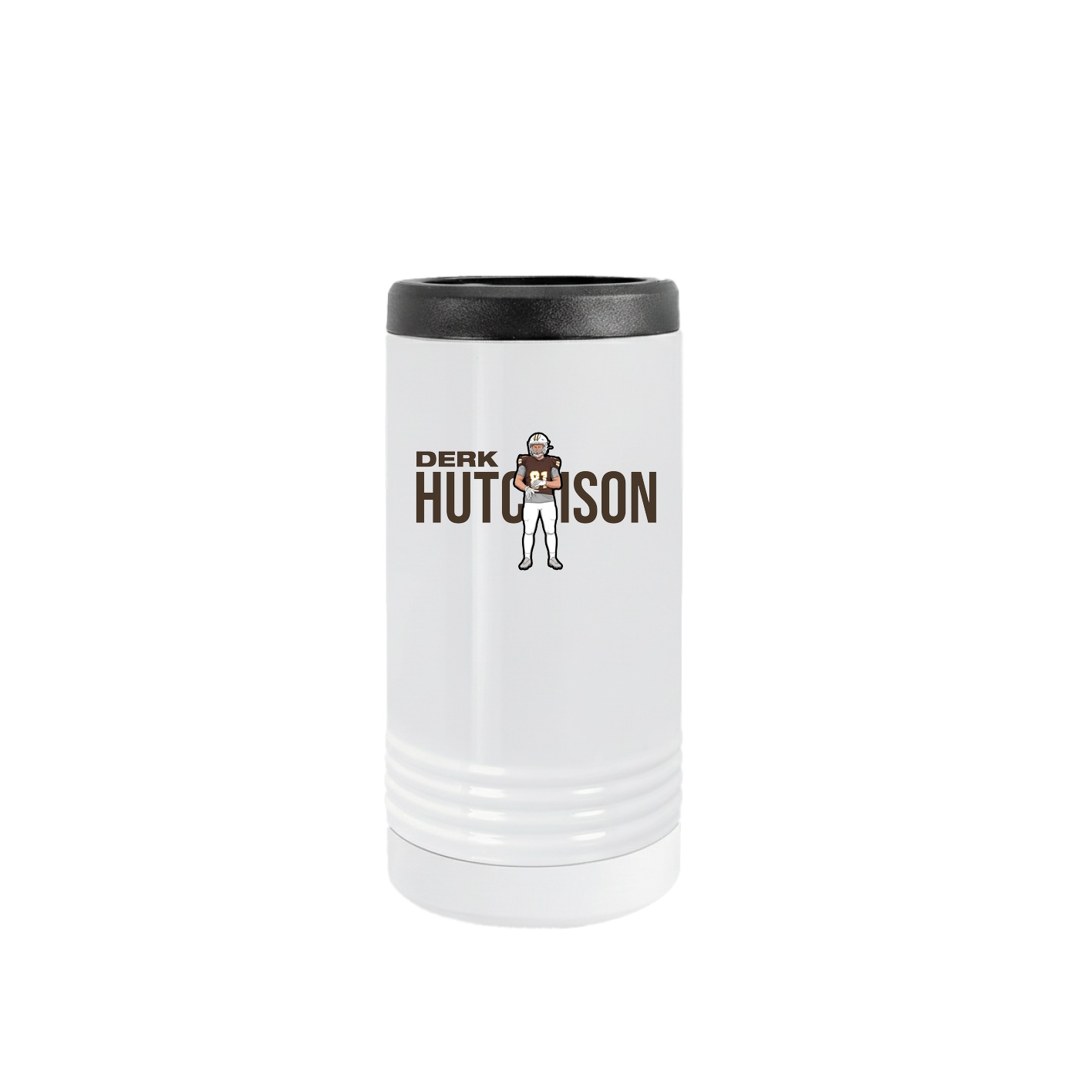 Slim Beverage Holder — Player Name in White