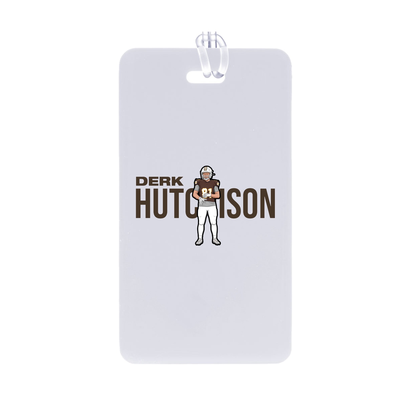 Bag Tag — Player Name in Classic