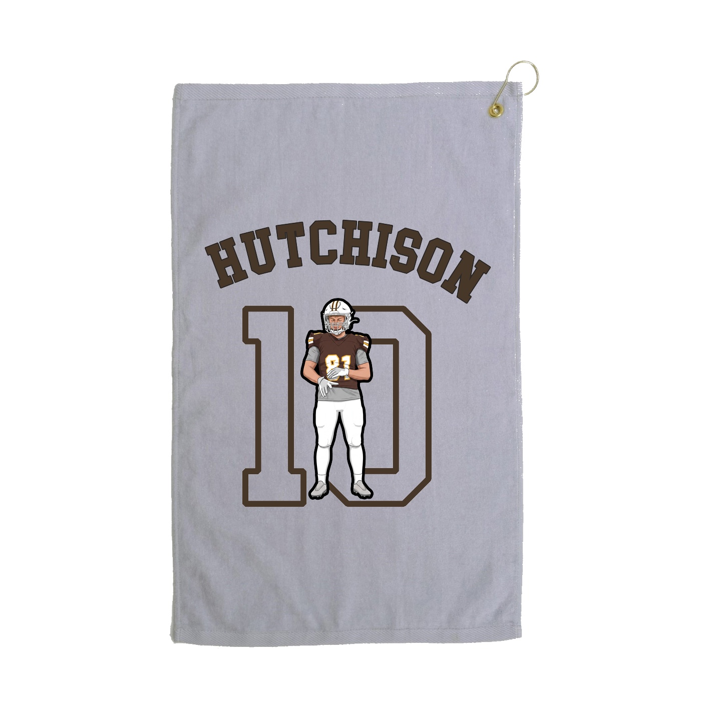 Golf Towel — Shirsey Arch in Grey