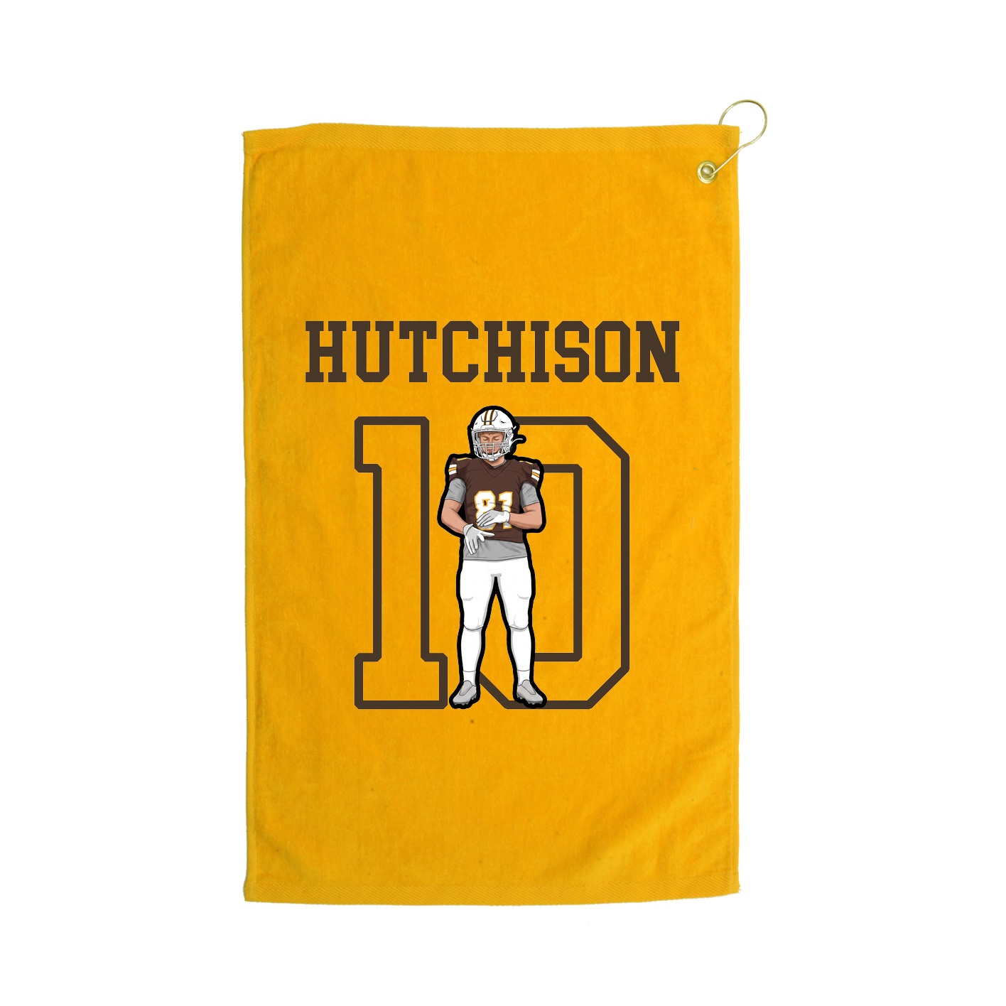 Golf Towel — Shirsey in Gold