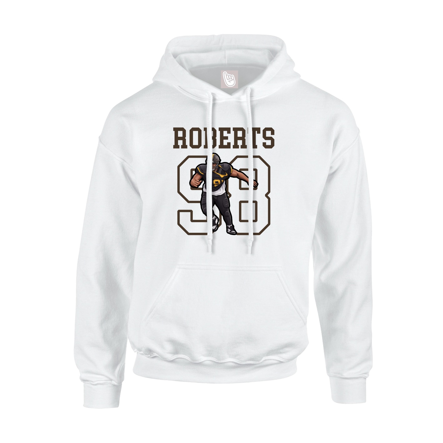 Youth Hoodie — Shirsey in White