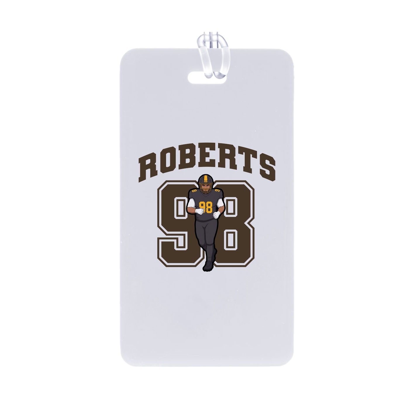 Bag Tag — Number in Classic