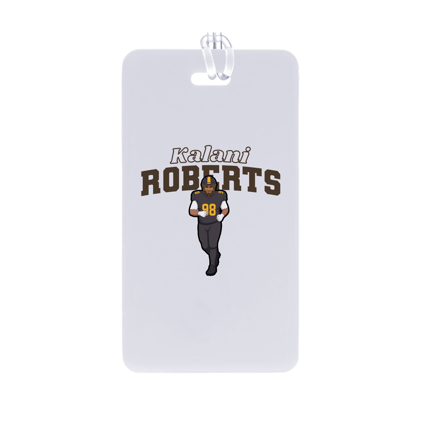 Bag Tag — Name Arch in Classic