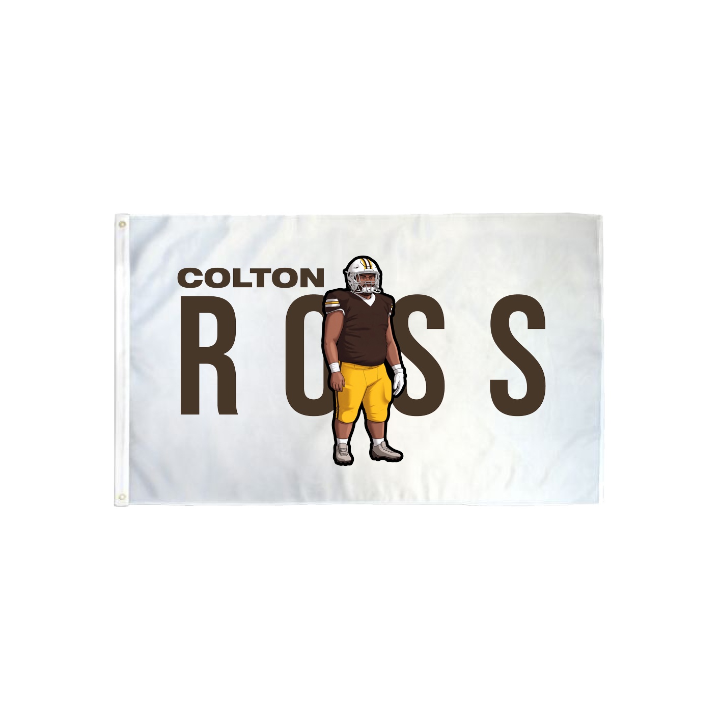 3x5 Flag — Player Name in Classic