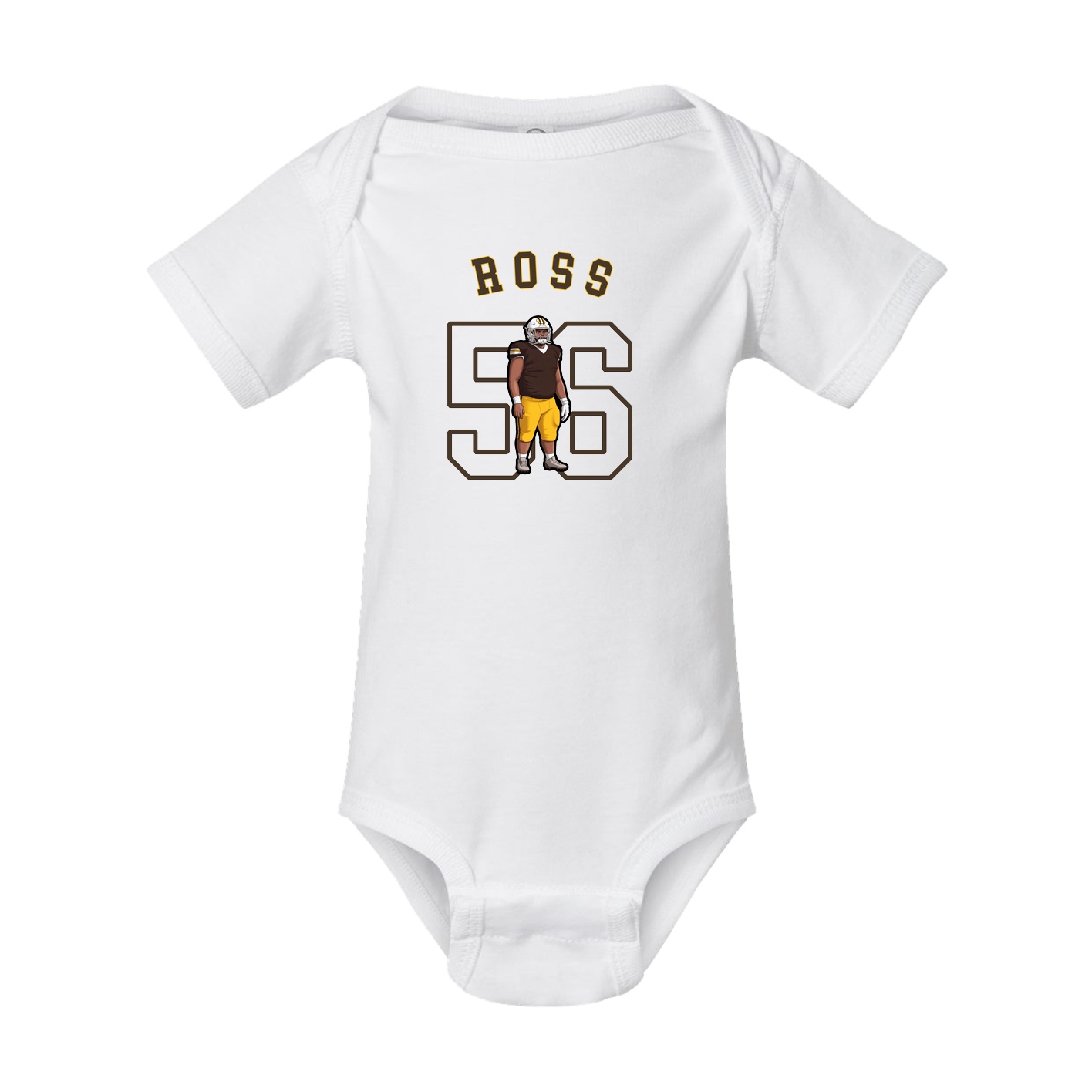 Baby Onesie — Shirsey Arch in White