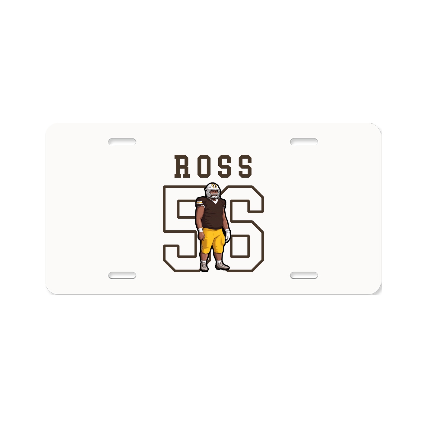 License Plate — Shirsey in Classic