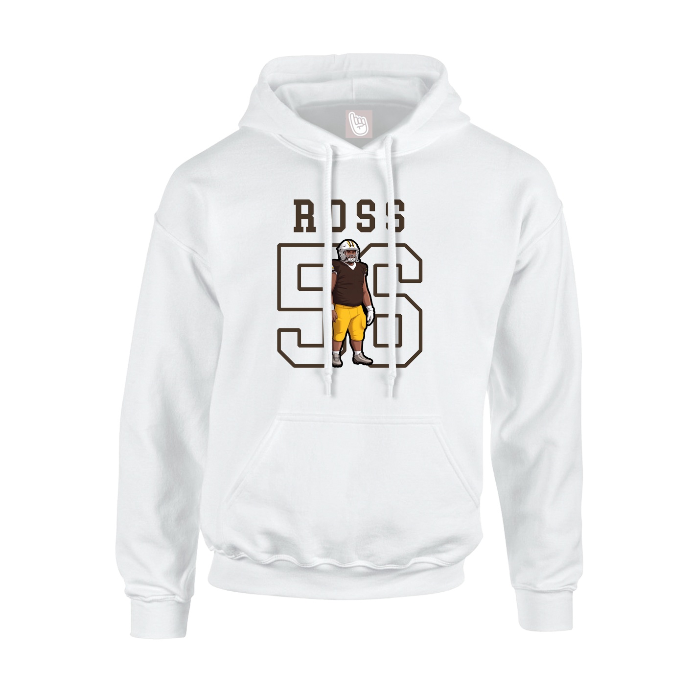 Youth Hoodie — Shirsey in White