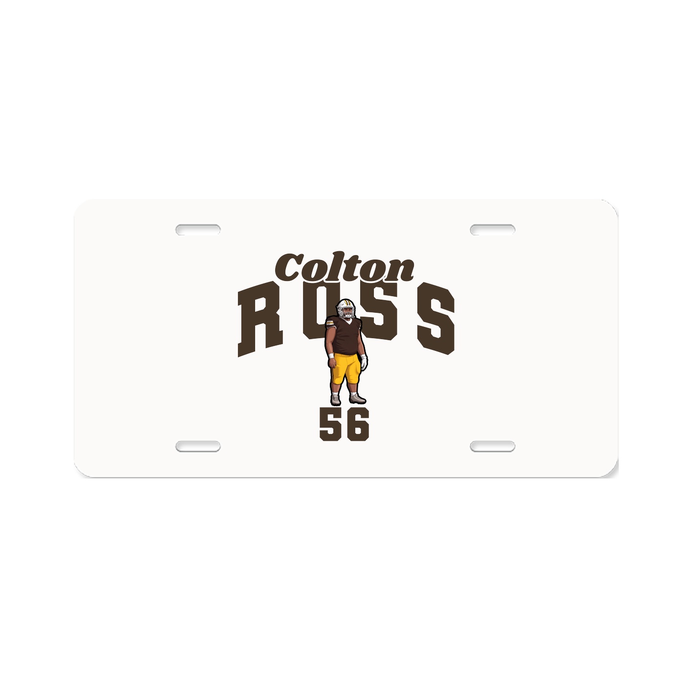 License Plate — Signature Arch in Classic
