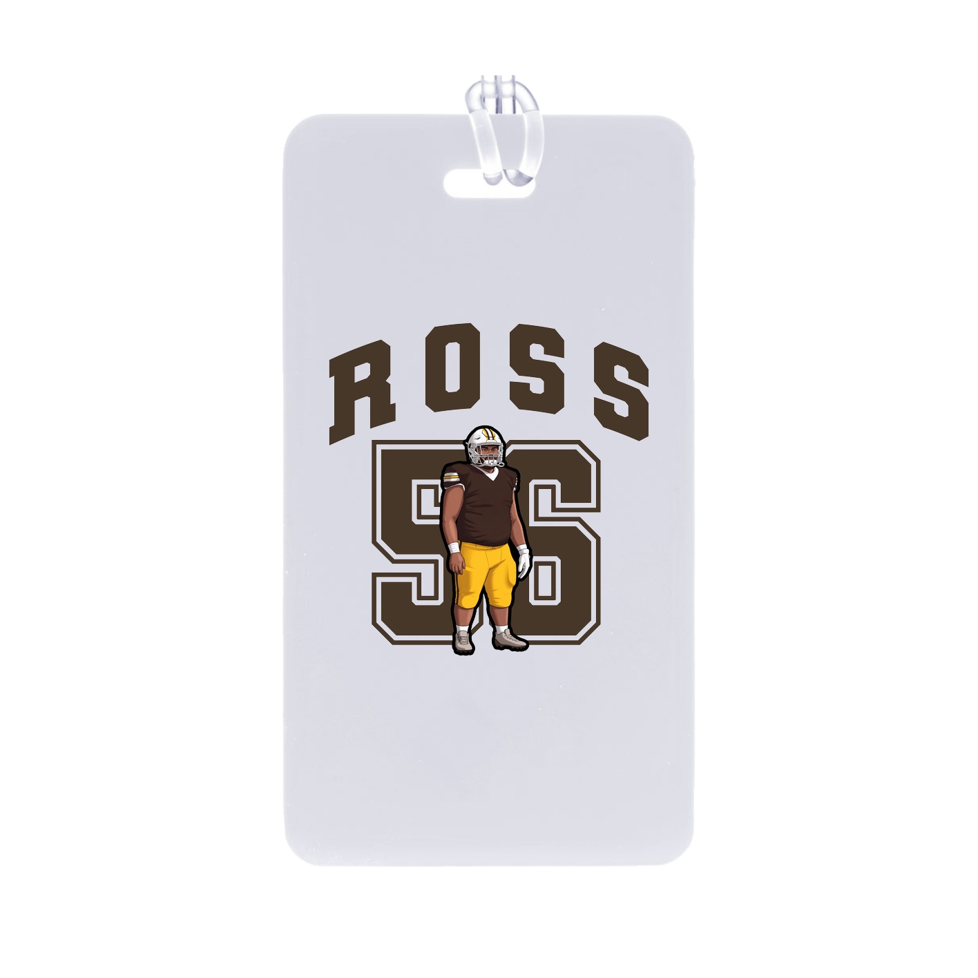 Bag Tag — Number in Classic