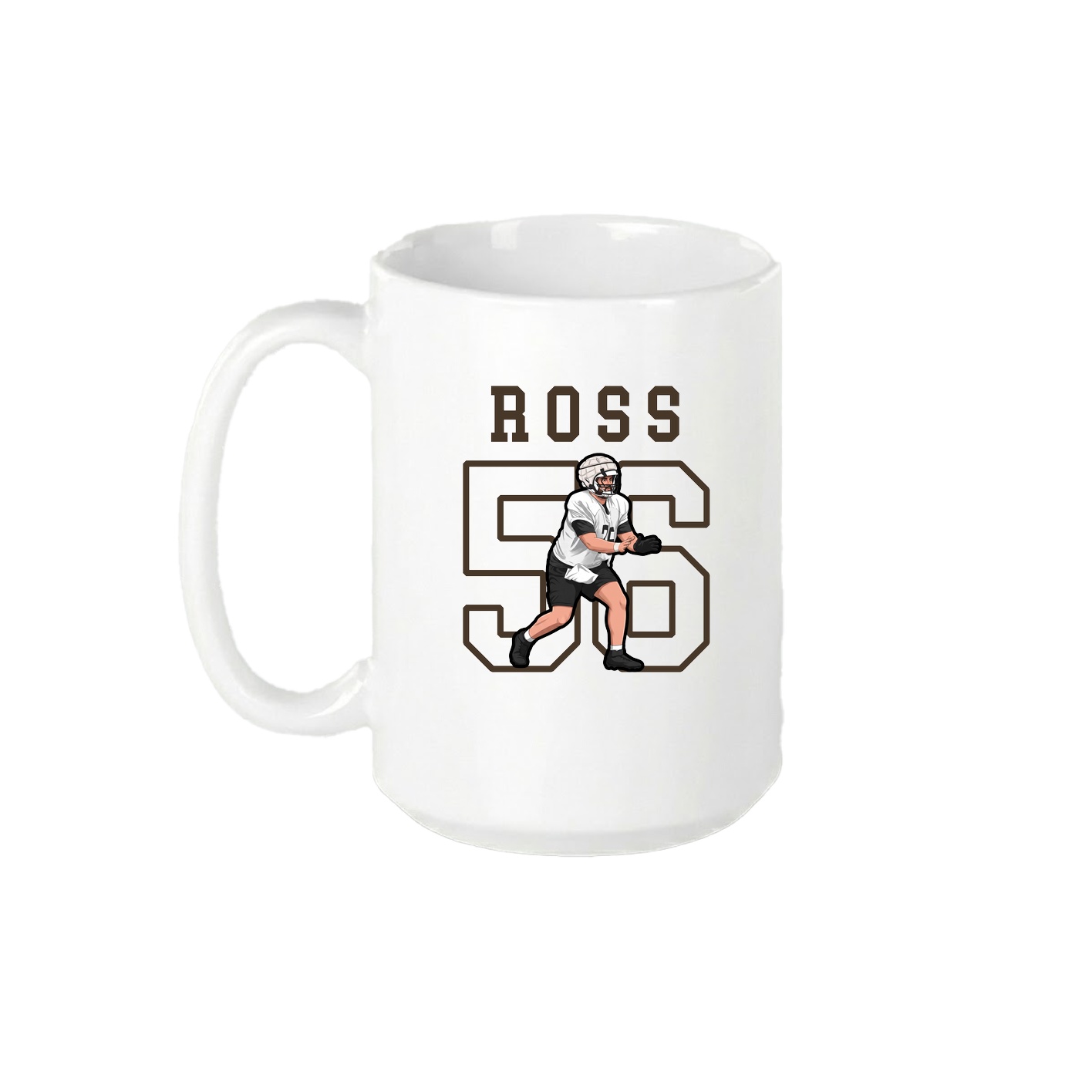 15oz Coffee Mug — Shirsey in White