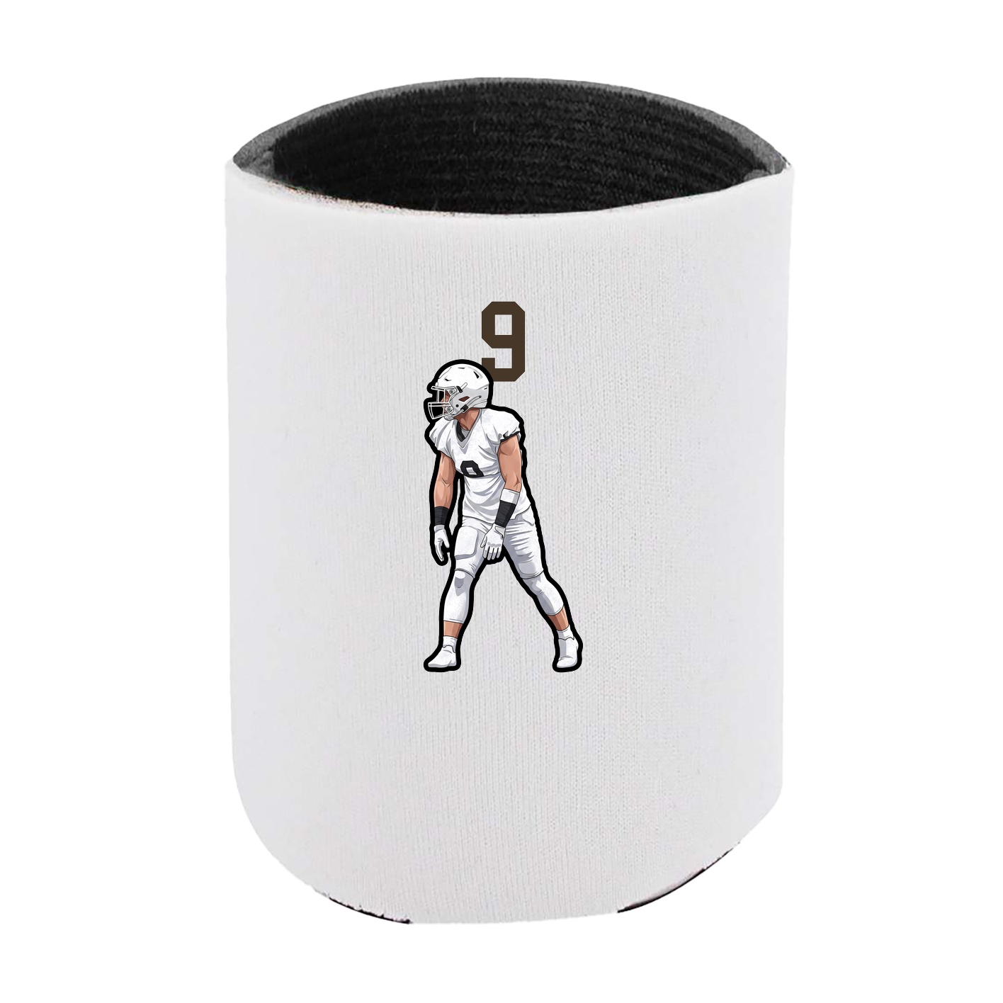 Can Holder — Number Top in White