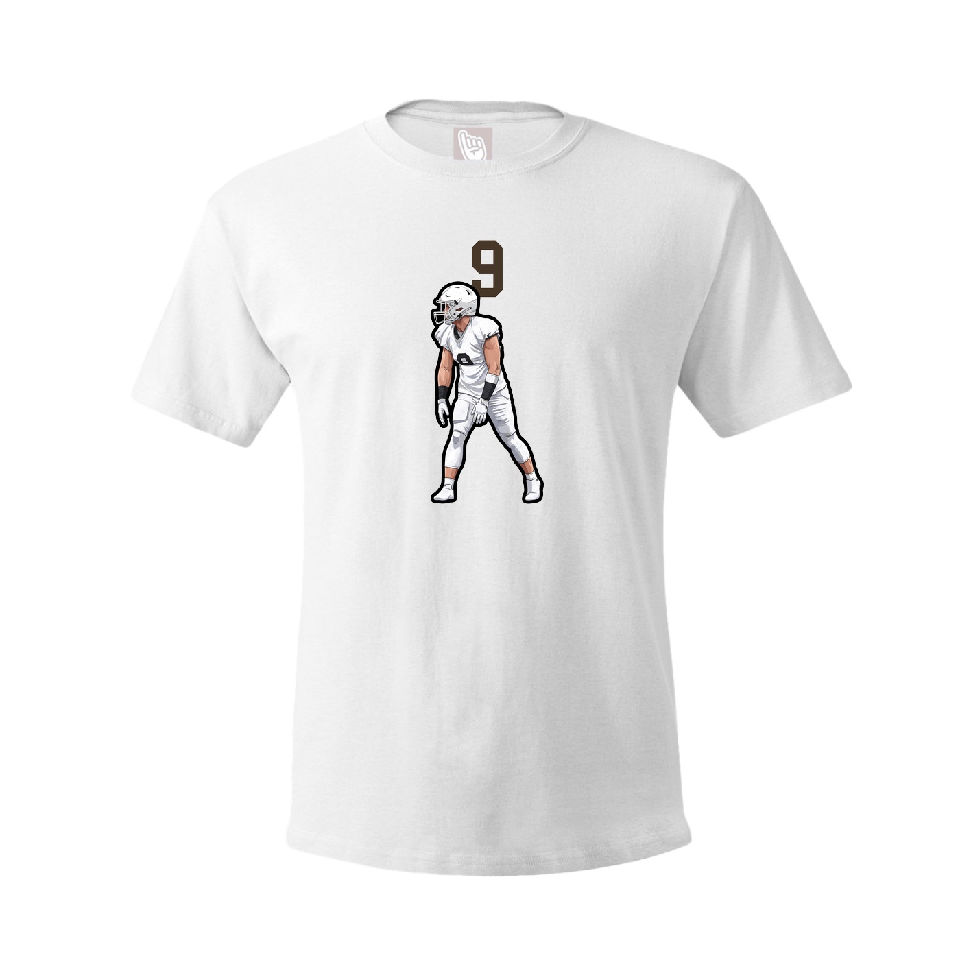 Tee — Number Top in White