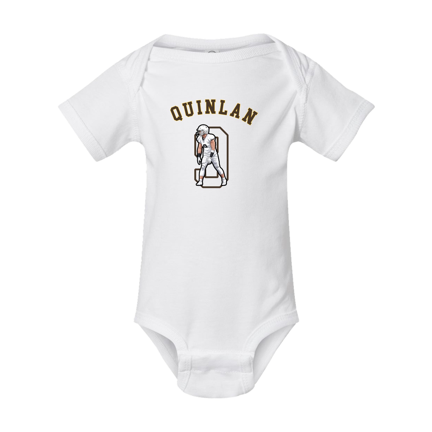 Baby Onesie — Shirsey Arch in White