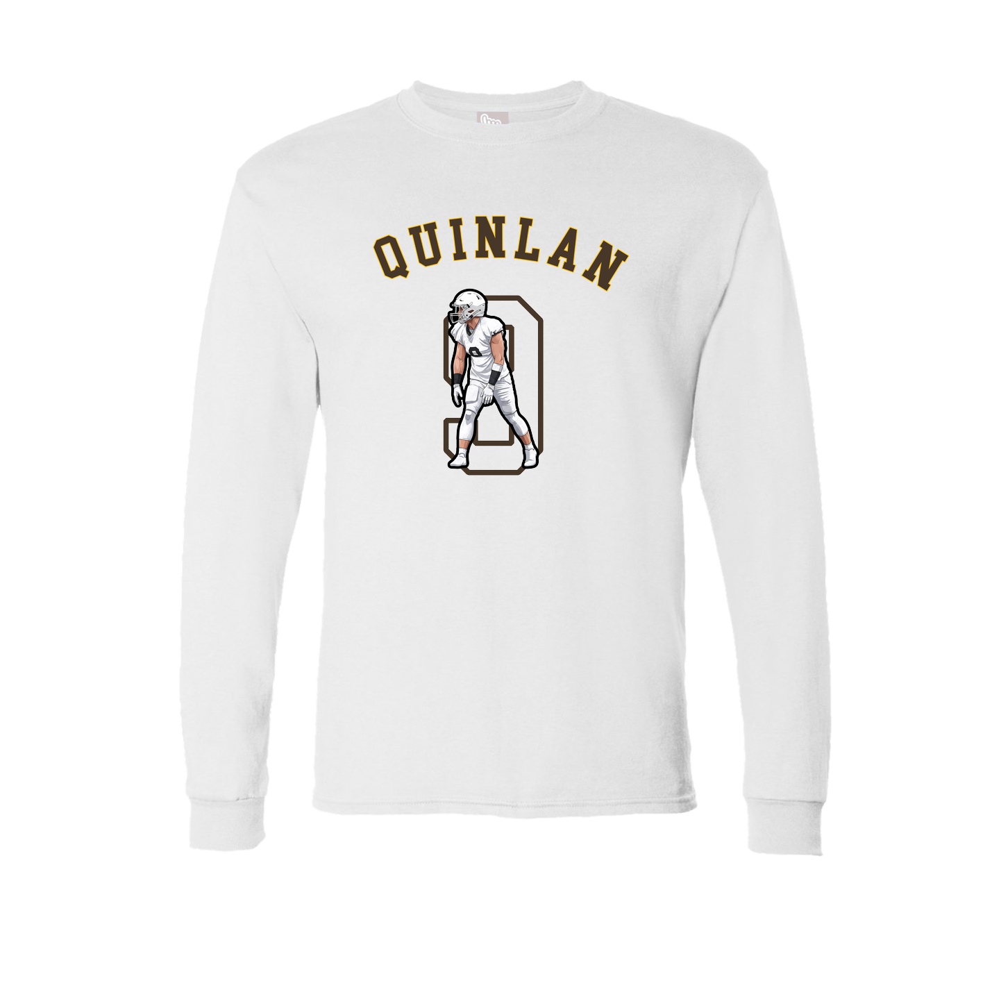 Long Sleeve Tee — Shirsey Arch in White