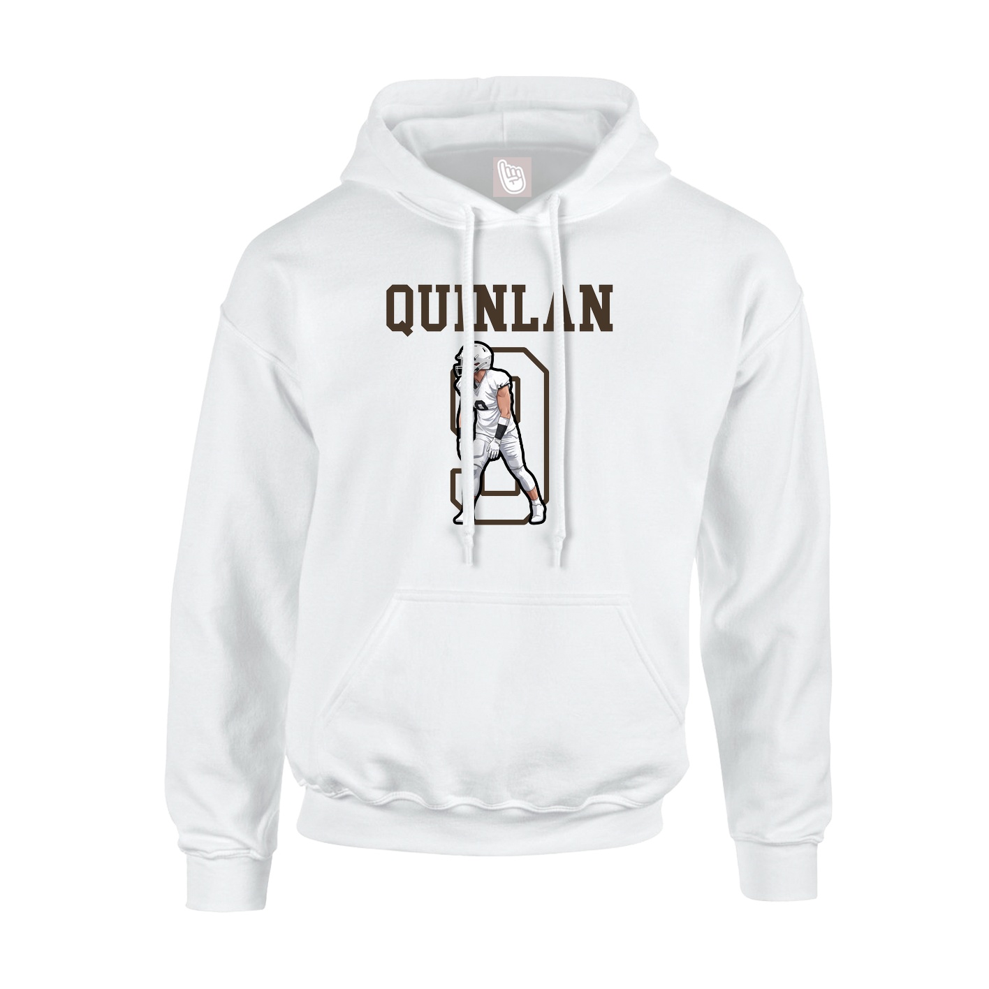 Youth Hoodie — Shirsey in White
