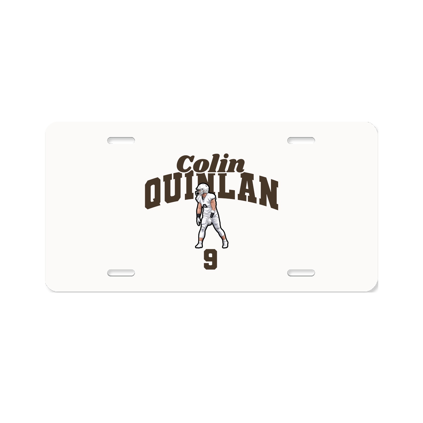 License Plate — Signature Arch in Classic