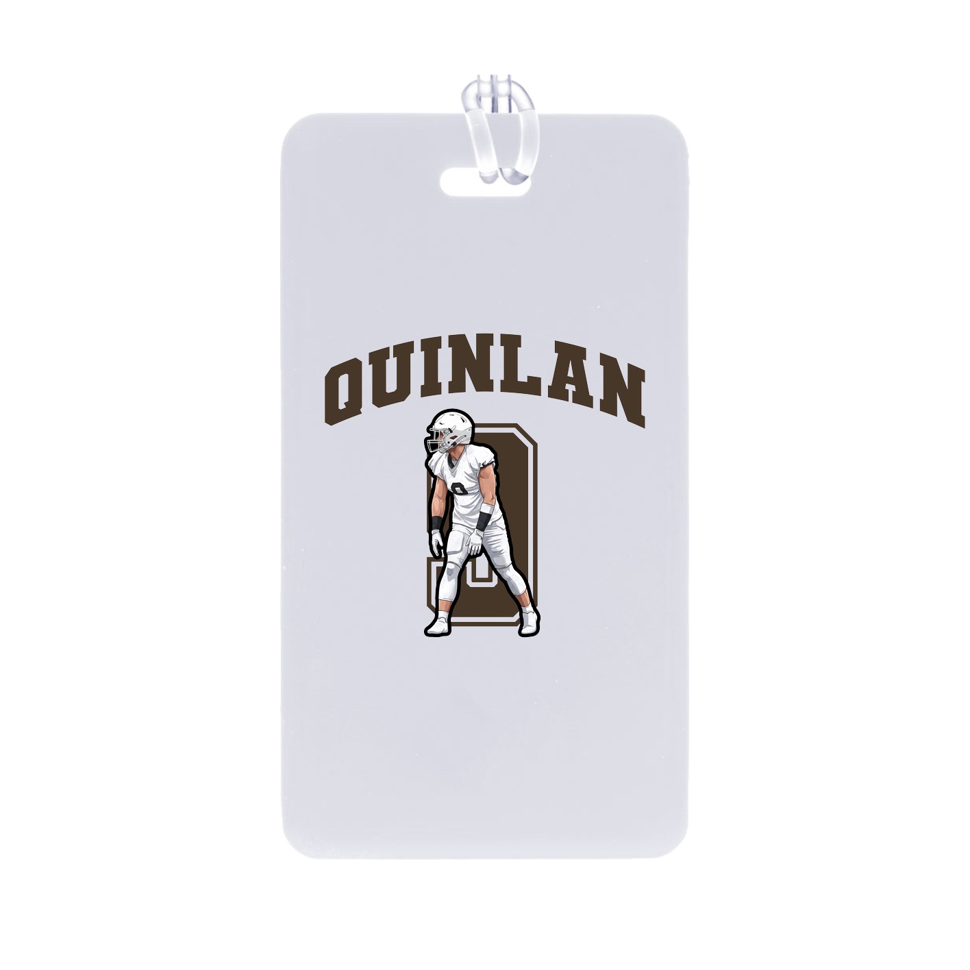 Bag Tag — Number in Classic