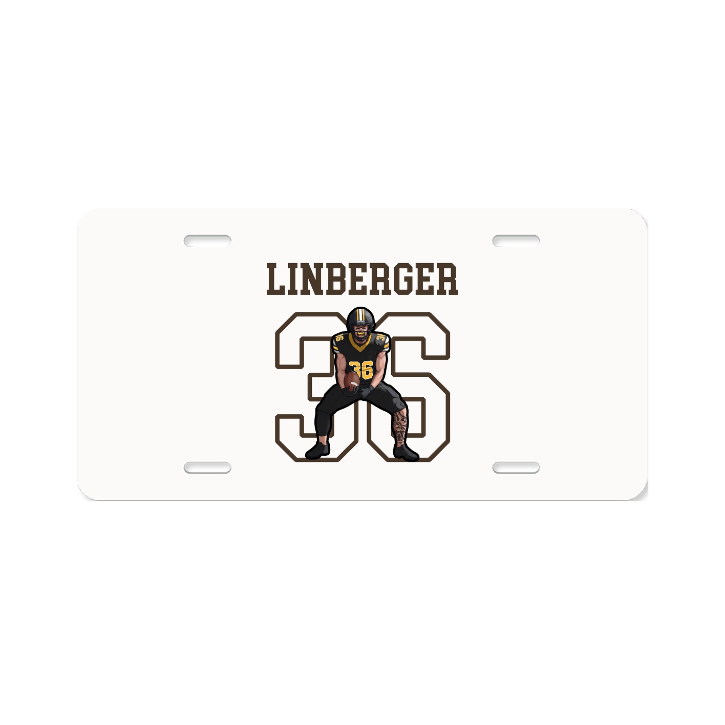 License Plate — Shirsey in Classic