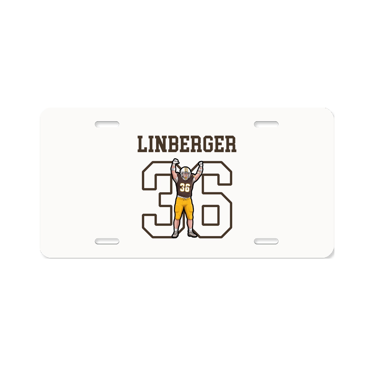 License Plate — Shirsey in Classic