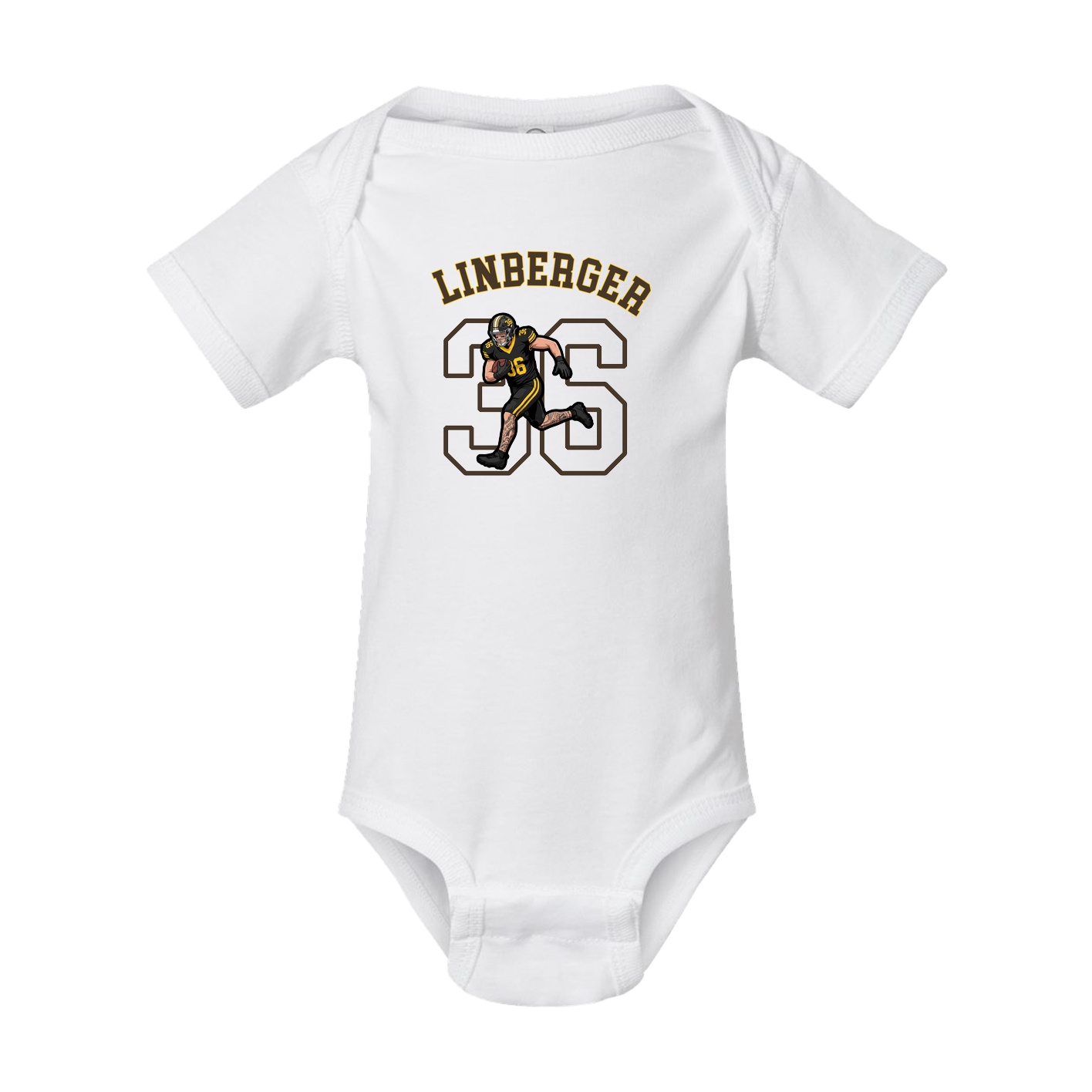 Baby Onesie — Shirsey Arch in White