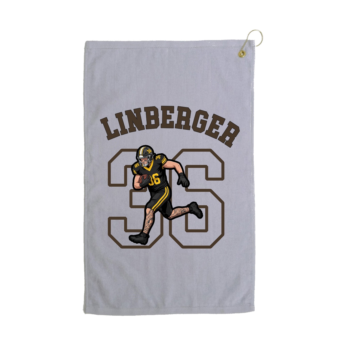 Golf Towel — Shirsey Arch in Grey