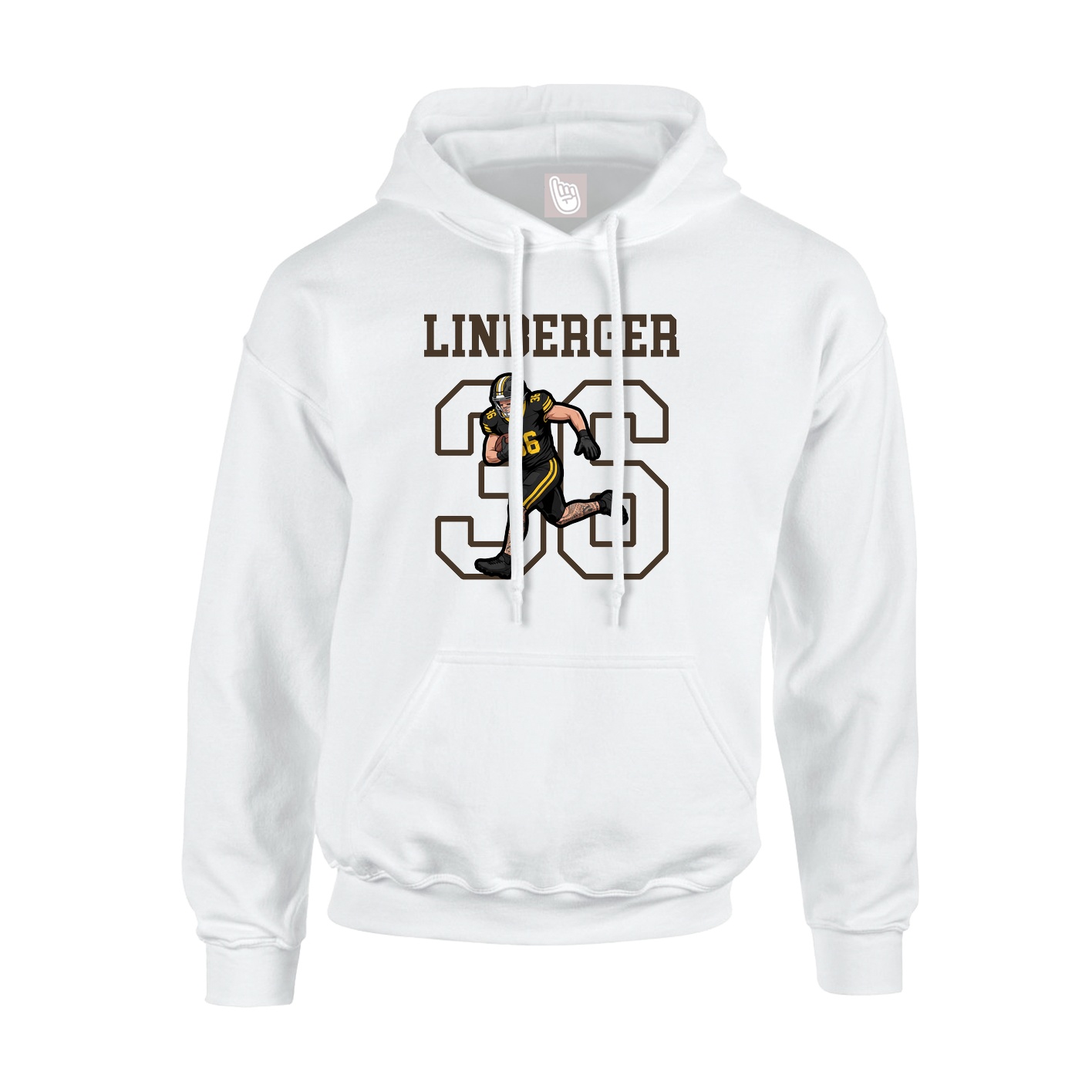 Youth Hoodie — Shirsey in White
