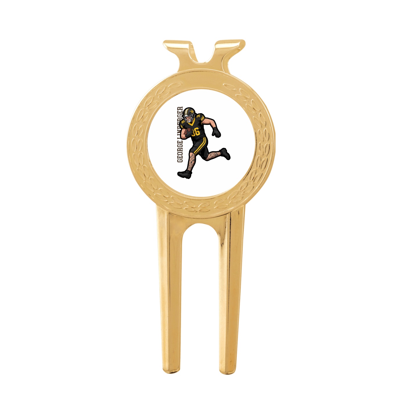 Divot Tool with Ball Marker — Name Vertical in Classic