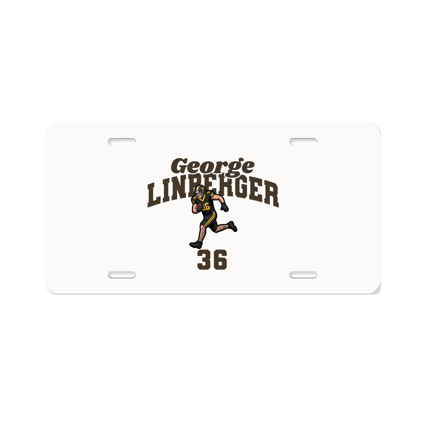 License Plate — Signature Arch in Classic